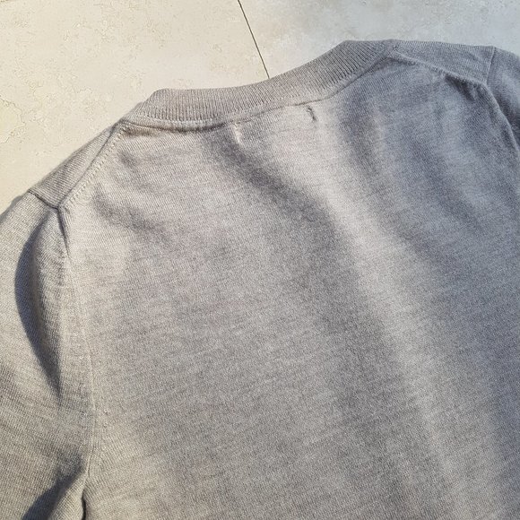 Banana Republic Oatmeal Merino Wool Cardigan - Picture 10 of 10